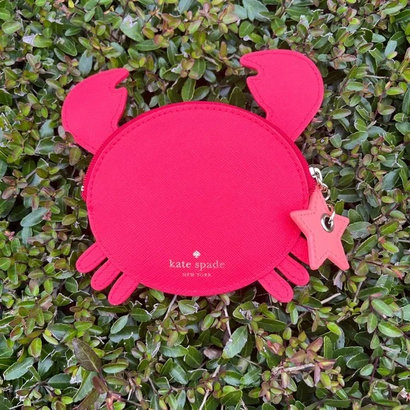 Kate Spade Red Crab Coin Purse - Picture 2 of 2